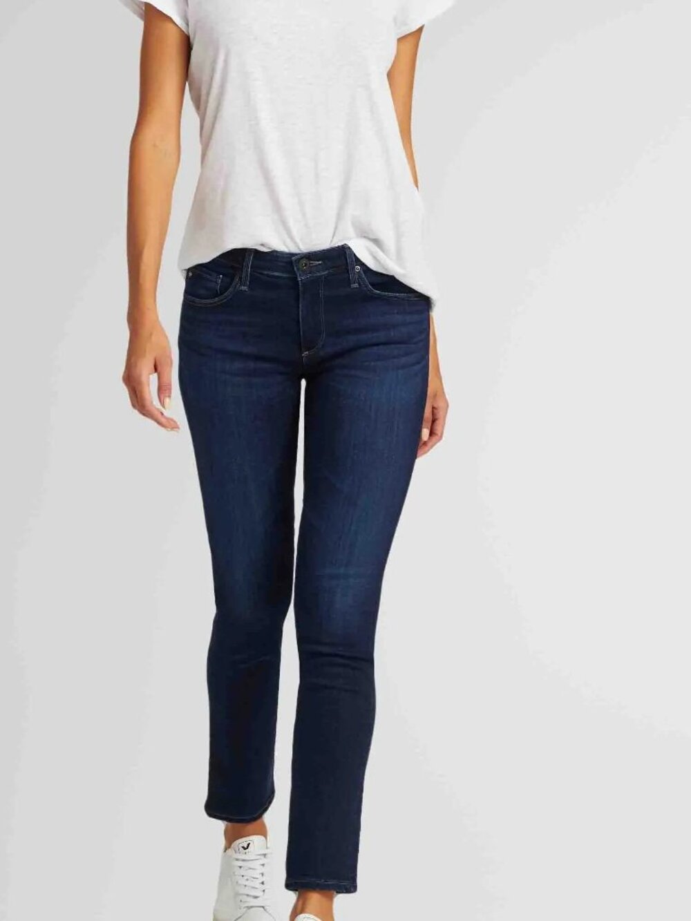 AG Adriano Goldschmied Prima Mid-Rise Cigarette Jeans Size 28 NWT